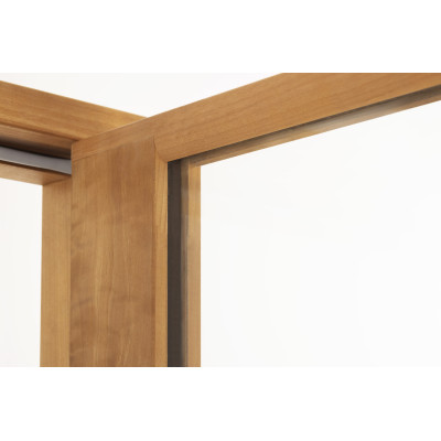 Andres dvere do sauny ETNA matted číre 7x20 Thermo osika