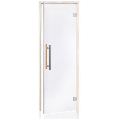 Andres dvere do sauny Benelux číre 7x19 jelša