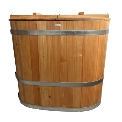 Luxusná ochladzovacia kaďa zo smrekovca s dĺžkou 130 cm