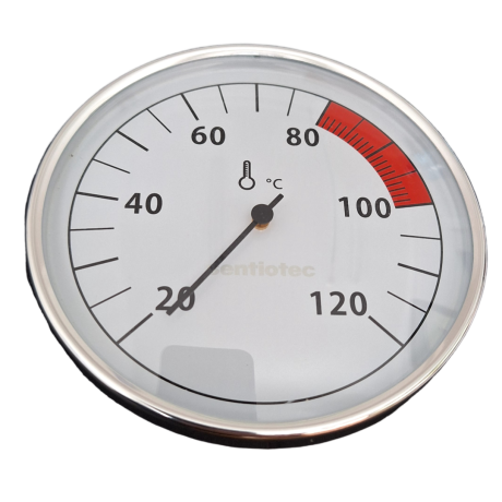Sentiotec teploměr do sauny kulatý 100mm