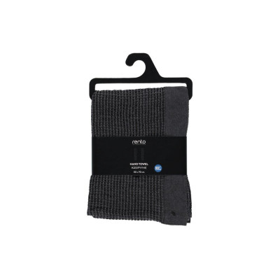 Rento ručník do sauny 50x70cm černo-šedý