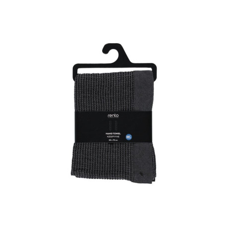 Rento ručník do sauny 50x70cm černo-šedý