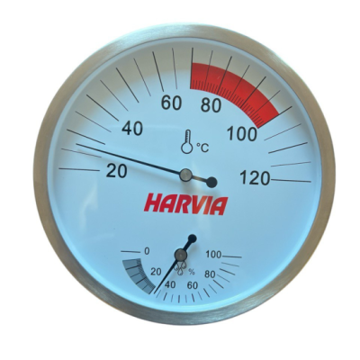 Harvia teplomer s vlhkomerom okrúhly 130mm