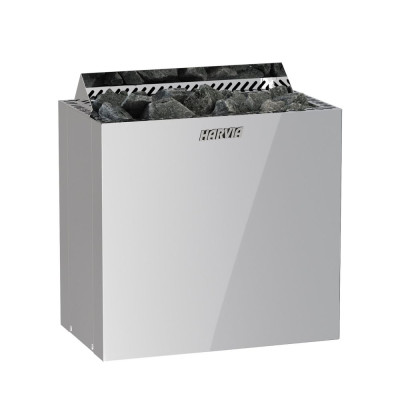 Harvia saunová pec elektrická Qubic BQ60E Steel