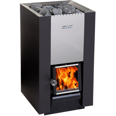 Harvia 22 – piecky na drevo Black | Saunaproject
