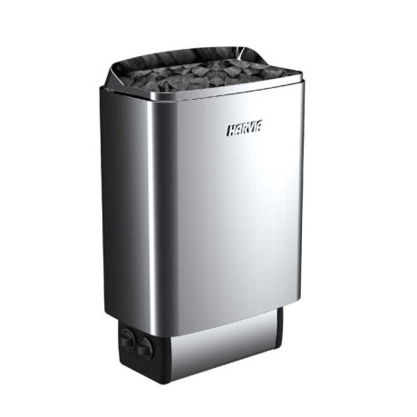 Harvia Sound Limited M60 – elektrické saunové kachle v nerezovom (steel) prevedení s kameňmi