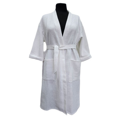 Dámský župan do sauny bavlna na stojanu
