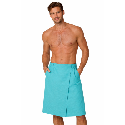 Kilt do sauny vafle modrý model