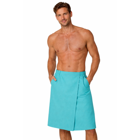 Kilt do sauny vaflemodrý model