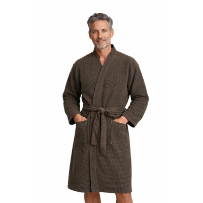 Rento župan do sauny hnědý model