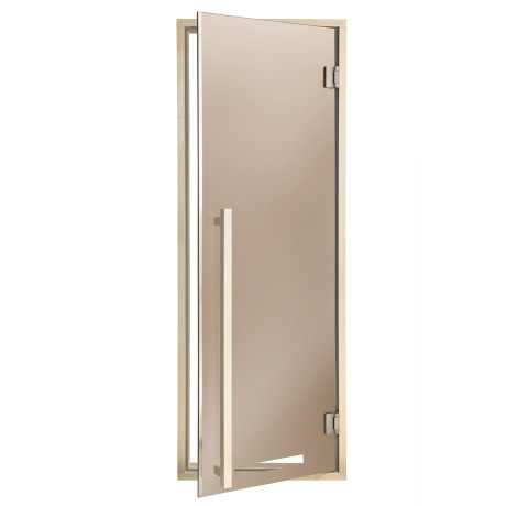 Dvere do sauny MODERN 7X19 bronz osika