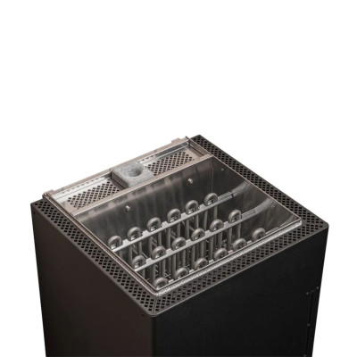 HUUM saunová pec elektrická Core Wall Combi Black 7,5 kW - detal bez kameňov