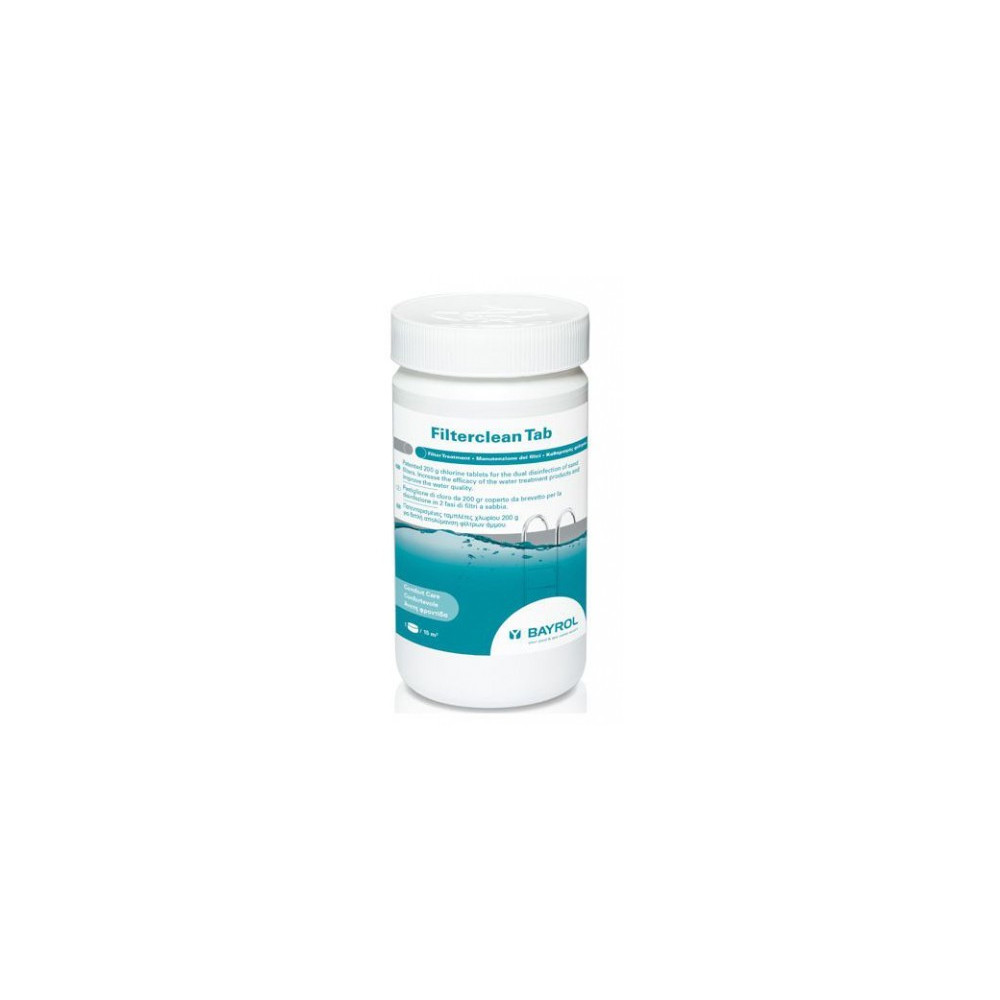 Bazénová chemie filterclean tablety 1kg bayrol