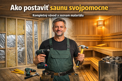 Ako postaviť saunu svojpomocne – kompletný návod