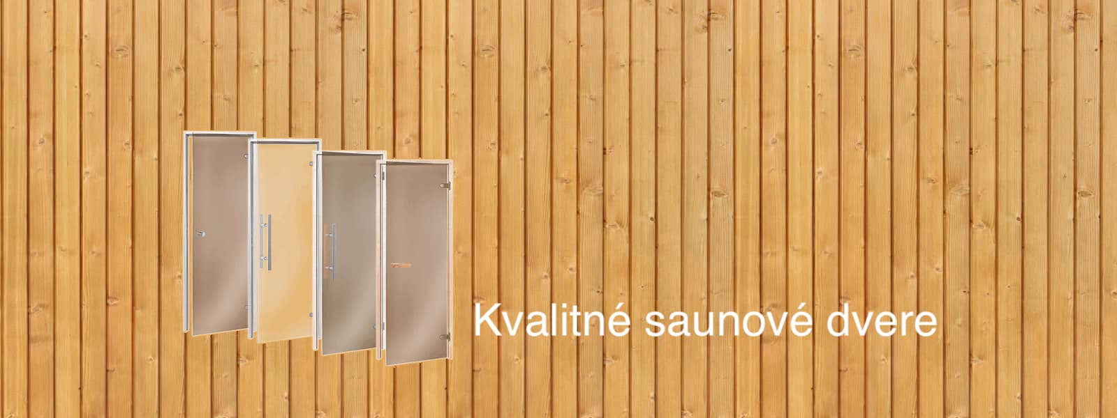 Dvere do sauny.